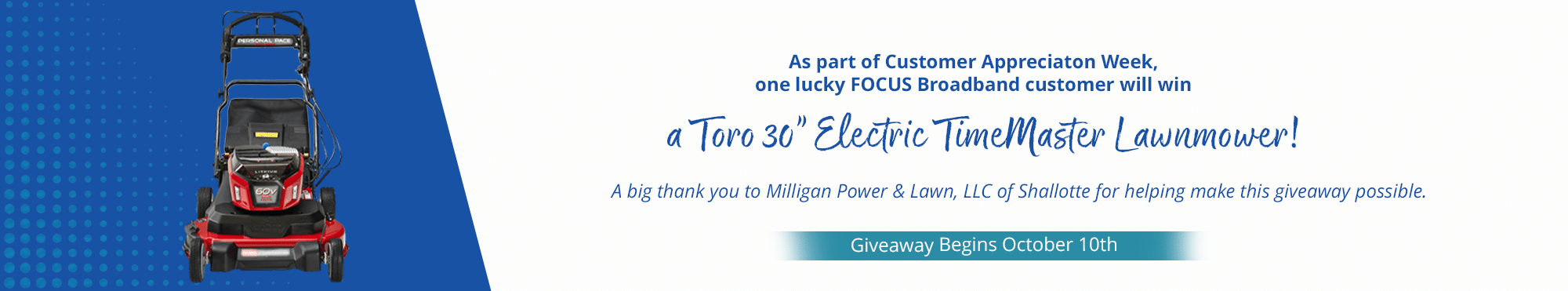 FOCUS Broadband Customer Appreciation Week