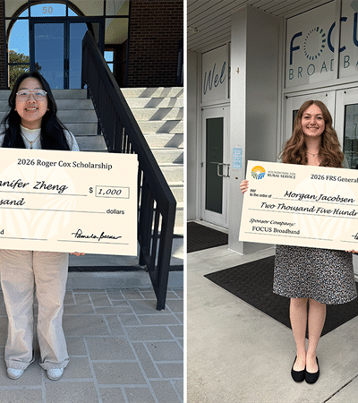 Two Local Students Awarded Competitive National Scholarships Through Foundation for Rural Service