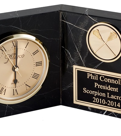BKZ 021 Marble Book Clock