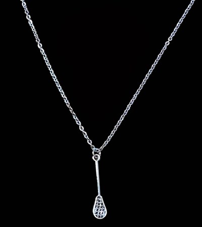 SNECK - Silver Plate Lacrosse Necklace