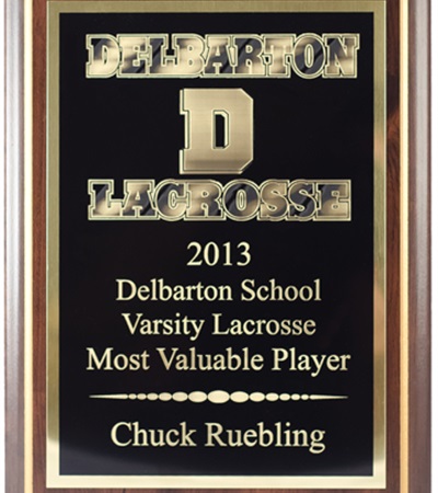 CLL 7X9 Lacrosse Plaque