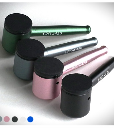 PRO 420 Aluminum Alloy Pipe-Lifetime Use-Large Bowl-4.5