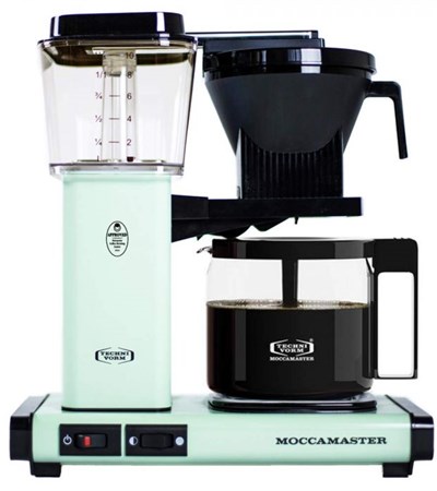 Technivorm Moccamaster KBGV Select Automatic Drip Stop Coffee Maker With Glass Carafe - Pistachio