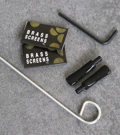 Wood Pipe Smoking Accessories- Poker- Screens- Hex Key for Lids