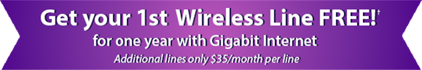 Wireless Offer Banner Mockup